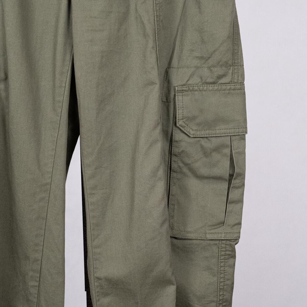 Abercrombie Fitch Women's Cargo Pants 28 / 6 Olive Army Green Casual Gorp Cabin - Picture 2 of 6